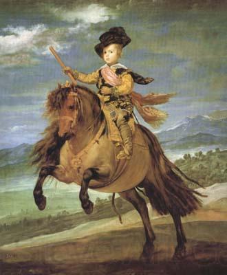 Diego Velazquez Portrait equestre du prince Baltasar Carlos (df02)